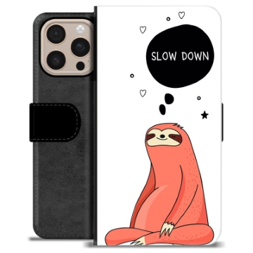 iPhone 16 Pro Max Premium Lompakkokotelo - Slow Down