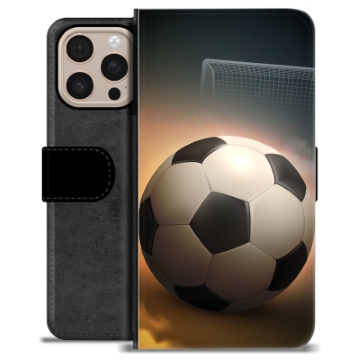 iPhone 16 Pro Max Premium Lompakkokotelo - Jalkapallo
