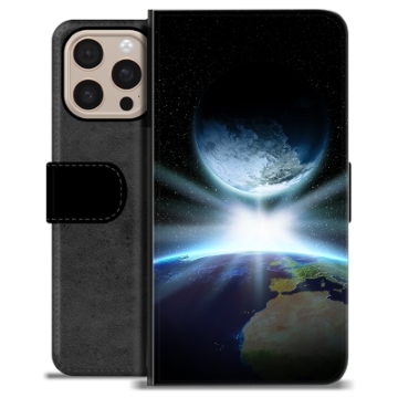 iPhone 16 Pro Max Premium Lompakkokotelo - Avaruus