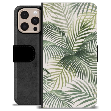 iPhone 16 Pro Max Premium Lompakkokotelo - Trooppinen