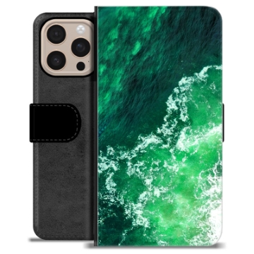 iPhone 16 Pro Max Premium Lompakkokotelo - Aallot