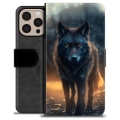 iPhone 16 Pro Max Premium Lompakkokotelo - Susi