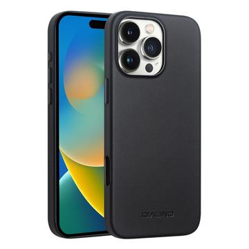 iPhone 16 Pro Max Qialino Premium MagSafe -kotelo - Musta