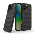iPhone 16 Pro Max Rugged TPU Suojakuori - Musta