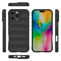 iPhone 16 Pro Max Rugged TPU Suojakuori - Musta