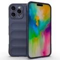 iPhone 16 Pro Max Rugged TPU Suojakuori - Tummansininen