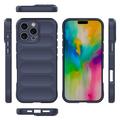 iPhone 16 Pro Max Rugged TPU Suojakuori - Tummansininen