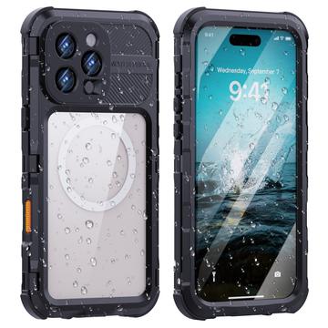 iPhone 16 Pro Max Shellbox M Series IP68 vedenpitävä kotelo - Sukellussuoja MagSafe-yhteensopivuudella