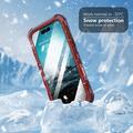 iPhone 16 Pro Max Shellbox M Series IP68 vedenpitävä kotelo - Sukellussuoja MagSafe-yhteensopivuudella - punainen