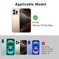 iPhone 16 Pro Max Shellbox M Series IP68 vedenpitävä kotelo - Sukellussuoja MagSafe-yhteensopivuudella - punainen