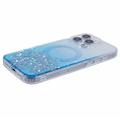 iPhone 16 Pro Max Sparkle Glow MagSafe kotelo - sininen