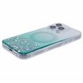 iPhone 16 Pro Max Sparkle Glow MagSafe kotelo - vihreä