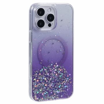 iPhone 16 Pro Max Sparkle Glow MagSafe kotelo - violetti
