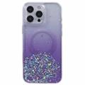 iPhone 16 Pro Max Sparkle Glow MagSafe kotelo - violetti