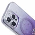 iPhone 16 Pro Max Sparkle Glow MagSafe kotelo - violetti
