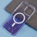 iPhone 16 Pro Max Sparkle Glow MagSafe kotelo - violetti