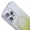 iPhone 16 Pro Max Sparkle Glow MagSafe kotelo - keltainen