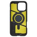 iPhone 16 Pro Max Spigen Tough Armor Mag Suojakuori - Liuskekivimetalli