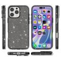 iPhone 16 Pro Max Stylish Glitter Series Hybridikotelo - Musta