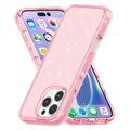 iPhone 16 Pro Max Stylish Glitter Series Hybridikotelo - Pinkki