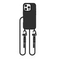 iPhone 16 Pro Max Tech-Protect MagNecklace MagSafe -kotelo - Musta