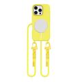 iPhone 16 Pro Max Tech-Protect MagNecklace MagSafe -kotelo - Keltainen