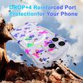 iPhone 16 Pro Max Wave-Edge Laser Glitter MagSafe Kotelo
