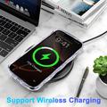 iPhone 16 Pro Max Wave-Edge Laser Glitter MagSafe kotelo - Kirkas