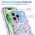 iPhone 16 Pro Max Wave-Edge Laser Glitter MagSafe kotelo - tähti