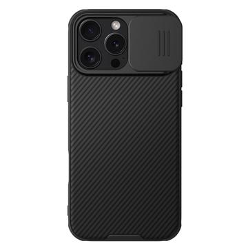 iPhone 16 Pro Nillkin CamShield Pro Magnetic Hybridikotelo - Musta