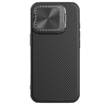 iPhone 16 Pro Nillkin CamShield Prop Hybridikotelo - Musta