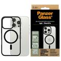 iPhone 16 Pro PanzerGlass HardCase MagSafe-yhteensopiva kotelo - musta / läpinäkyvä