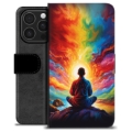 iPhone 16 Pro Premium Lompakkokotelo - Meditaatio