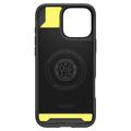 iPhone 16 Pro Spigen Rugged Armor Mag TPU-Kotelo - Musta