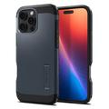 iPhone 16 Pro Spigen Tough Armor Mag Suojakuori - Liuskekivimetalli