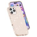 iPhone 16 Pro Stylish Glitter Series Hybridikotelo - Kulta