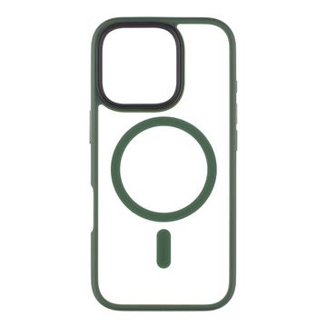 iPhone 16 Pro Tactical MagForce Hyperstealth Hybridi Kotelo - Metsänvihreä