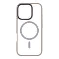 iPhone 16 Pro Tactical MagForce Hyperstealth Hybridikotelo - Vaaleanharmaa