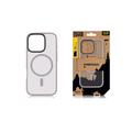 iPhone 16 Pro Tactical MagForce Hyperstealth Hybridikotelo - Vaaleanharmaa