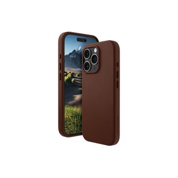 iPhone 16 Pro dbramante1928 Roskilde MagSafe Nahkakotelo - Tummanruskea väri