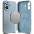 iPhone 16 Ringke Liquid Silicone MagSafe Kotelo - Sininen