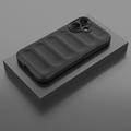 iPhone 16 Rugged TPU Suojakuori - Musta
