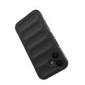 iPhone 16 Rugged TPU Suojakuori - Vaaleanharmaa