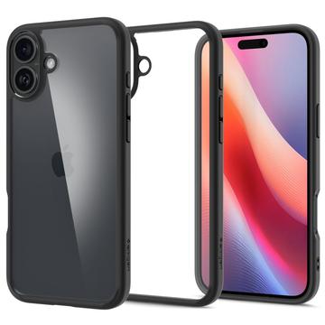iPhone 16 Spigen Ultra Hybrid Suojakuori - Musta