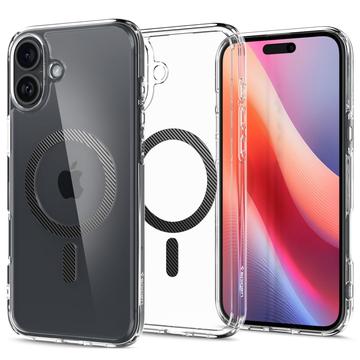 iPhone 16 Spigen Ultra Hybrid Mag Kotelo - Hiilikuitu / Kirkas
