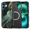 iPhone 16 Tech-Protect Lamano MagSafe -kotelo - Verde-aura