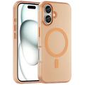 iPhone 16 UltraGuard Matte MagSafe Kotelo - Oranssi