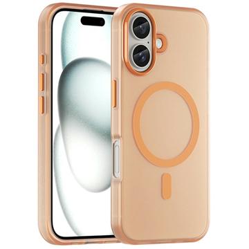 iPhone 16 UltraGuard Matte MagSafe Kotelo - Oranssi