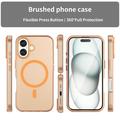 iPhone 16 UltraGuard Matte MagSafe Kotelo - Oranssi