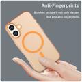 iPhone 16 UltraGuard Matte MagSafe Kotelo - Oranssi